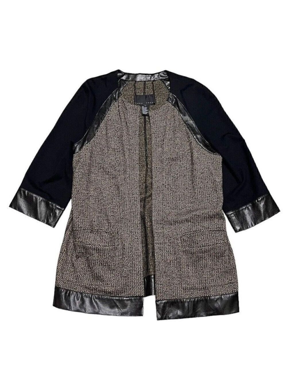 Yansi Fugel Designer Casual Work Office Light Cardigan Sweater Womens Large